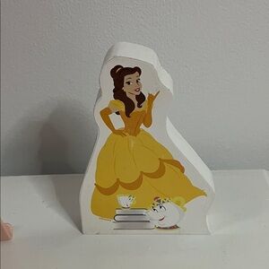 Disney Belle Yellow Dress Wall Hang of Shelf Decoration